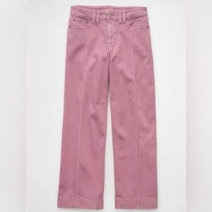 Gently worn AE Pink low rise wide-Leg short Pants